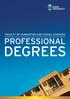 FACULTY OF HUMANITIES AND SOCIAL SCIENCES PROFESSIONAL DEGREES