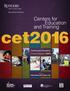 Centers for Education and Training