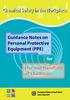 Chemical Safety in the Workplace. Guidance Notes on Personal Protective Equipment (PPE) for Use and Handling of Chemicals