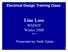 Line Loss WSDOT Winter 2008 BZA