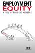 EMPLOYMENT EQUITY A TOOL KIT FOR PSAC MEMBERS A TOOL KIT FOR PSAC MEMBERS 1