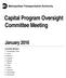 Capital Program Oversight Committee Meeting
