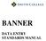 BANNER DATA ENTRY STANDARDS MANUAL