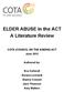ELDER ABUSE in the ACT A Literature Review