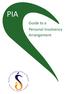 PIA. Guide to a Personal Insolvency Arrangement