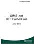SIMS.net CTF Procedures