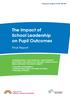 The Impact of School Leadership on Pupil Outcomes