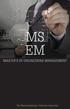 MS EM MASTER S OF ENGINEERING MANAGEMENT