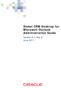 Siebel CRM Desktop for Microsoft Outlook Administration Guide. Version 8.0, Rev A June 2011