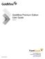 GoldMine Premium Edition User Guide