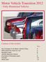 Motor Vehicle Transition 2012
