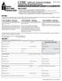CFBE APPLICATION FORM