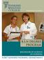 knoxville campus B.S.N DEGREE PROGRAM BACHELOR OF SCIENCE IN NURSING fort sanders nursing department