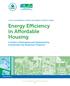 Energy Efficiency in Affordable Housing