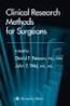 Clinical Research Methods for Surgeons