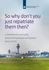 So why don t you just repatriate them then? A look behind the scenes of the Netherlands Repatriation and Departure Service (DT&V)