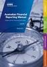 Accounting and Reporting Manual