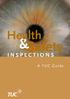 Health. Safety INSPECTIONS. A TUC Guide. Health & Safety INSPEC-