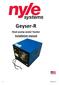 Geyser-R Heat pump water heater Installation manual