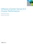 VMware vcenter Server 6.0 Cluster Performance