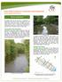 Clear Water Projects in Cooksville Creek Watershed