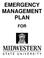 EMERGENCY MANAGEMENT PLAN FOR
