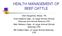 HEALTH MANAGEMENT OF BEEF CATTLE
