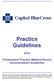 Practice Guidelines. Professional Practice Medical Record Documentation Guidelines