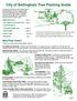 City of Bellingham Tree Planting Guide