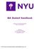 MA Student Handbook Program in International Relations New York University