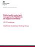 Public health control and management of diphtheria (in England and Wales) 2015 Guidelines. Diphtheria Guidelines Working Group
