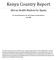 Kenya Country Report