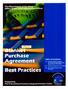 Blanket Purchase Agreements Best Practices
