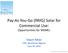 Pay-As-You-Go (PAYG) Solar for Commercial Use: Opportunities for MSMEs