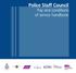 Police Staff Council Pay and conditions of service handbook