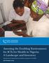 Assessing the Enabling Environment for ICTs for Health in Nigeria: A Landscape and Inventory