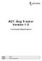 ADT: Bug Tracker. Version 1.0