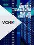 Why Data Management Matters Right Now