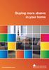 Buying more shares in your home