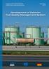 Development of Estonian Fuel Quality Management System