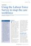 Using the Labour Force Survey to map the care workforce
