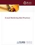 E-mail Marketing Best Practices