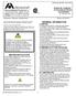 Rooftop Air Conditioner for Recreational Vehicles Ducted Models AC-1361 & AC-1511. Installation Operation Maintenance Effective 07/31/2013