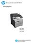 HP LaserJet Pro Color MFP M476. Repair Manual. M476dn M476dw M476nw. www.hp.com/support/colorljmfpm476 www.hp.com/support