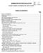 TABLE OF CONTENTS Page