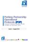 Parking Partnership Operational. Showing the Partnership Operational, Discretion, Cancellation and Dispensation Policies,