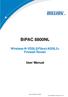 BiPAC 8800NL. Wireless-N VDSL2(Fibre)/ADSL2+ Firewall Router. User Manual