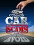 Common Scams to Avoid when buying your next vehicle