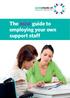 The asist guide to employing your own support staff