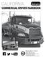 California. Commercial Driver Handbook 2014-2015 ENGLISH
